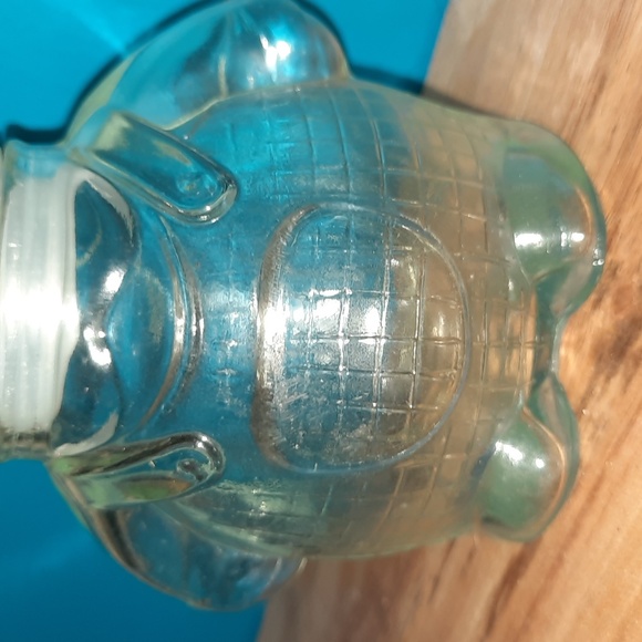 Vintage Glass Bear Lidded Jar/Canister - Picture 6 of 9
